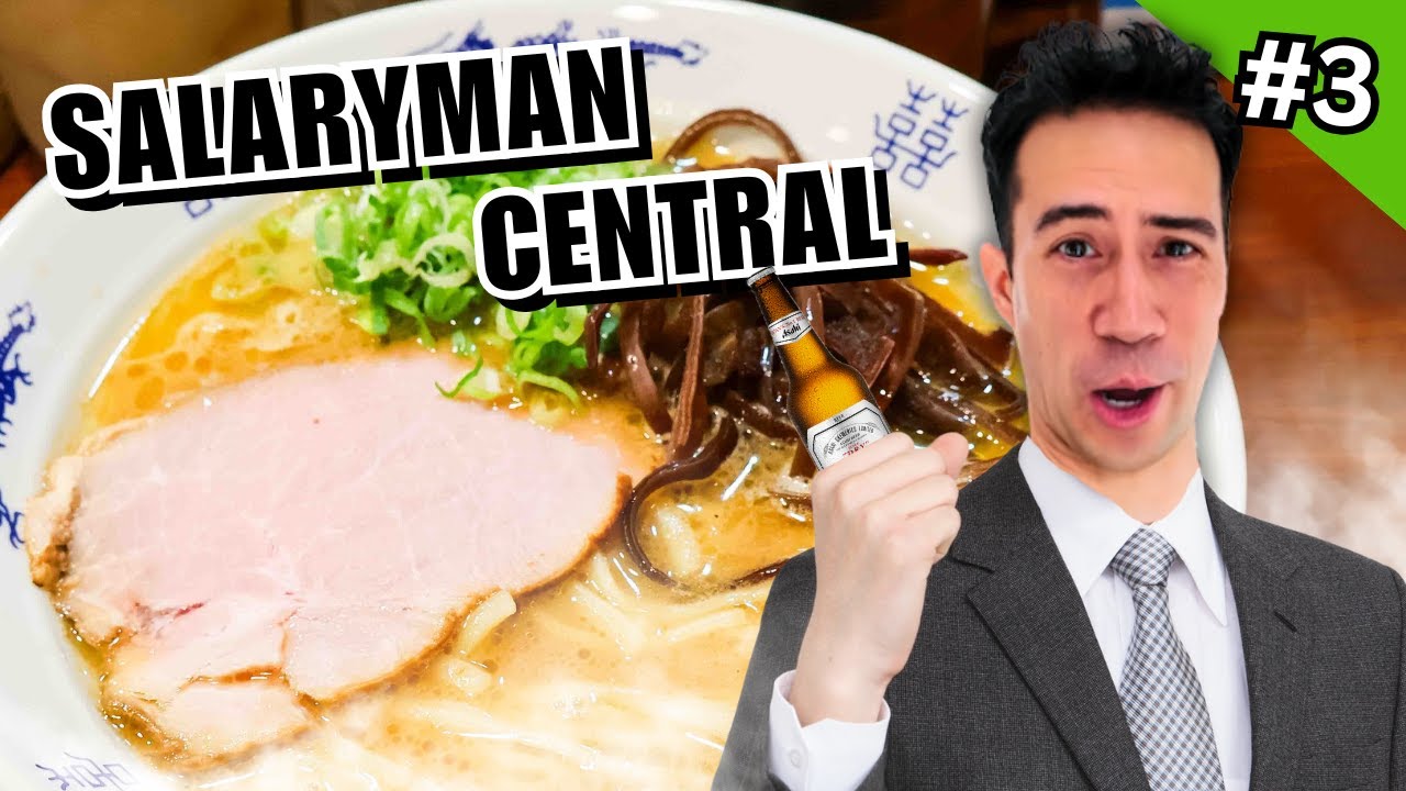 Shimbashi Salaryman RAMEN Tour | Yamanote Line Series #3