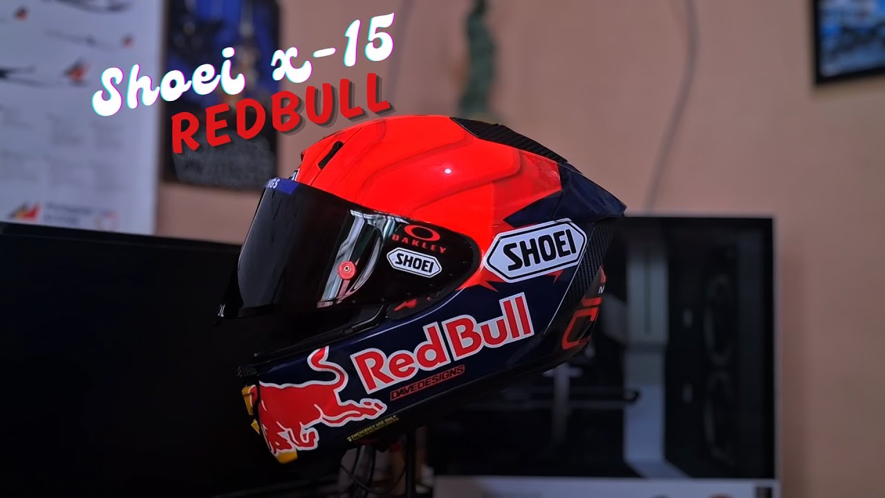 Shoei X-15 Marquez 7 MotoGP Red Bull Design F/S: