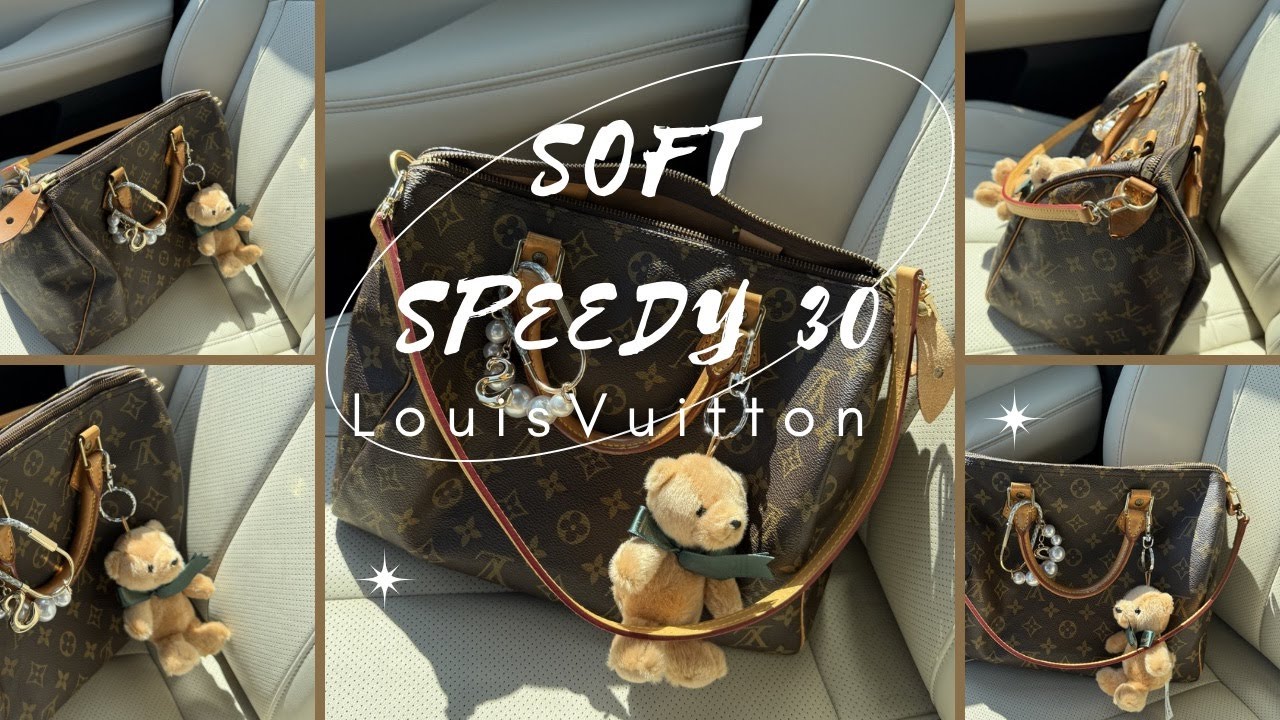 Louis Vuitton Soft Speedy 30! I Made My Own!