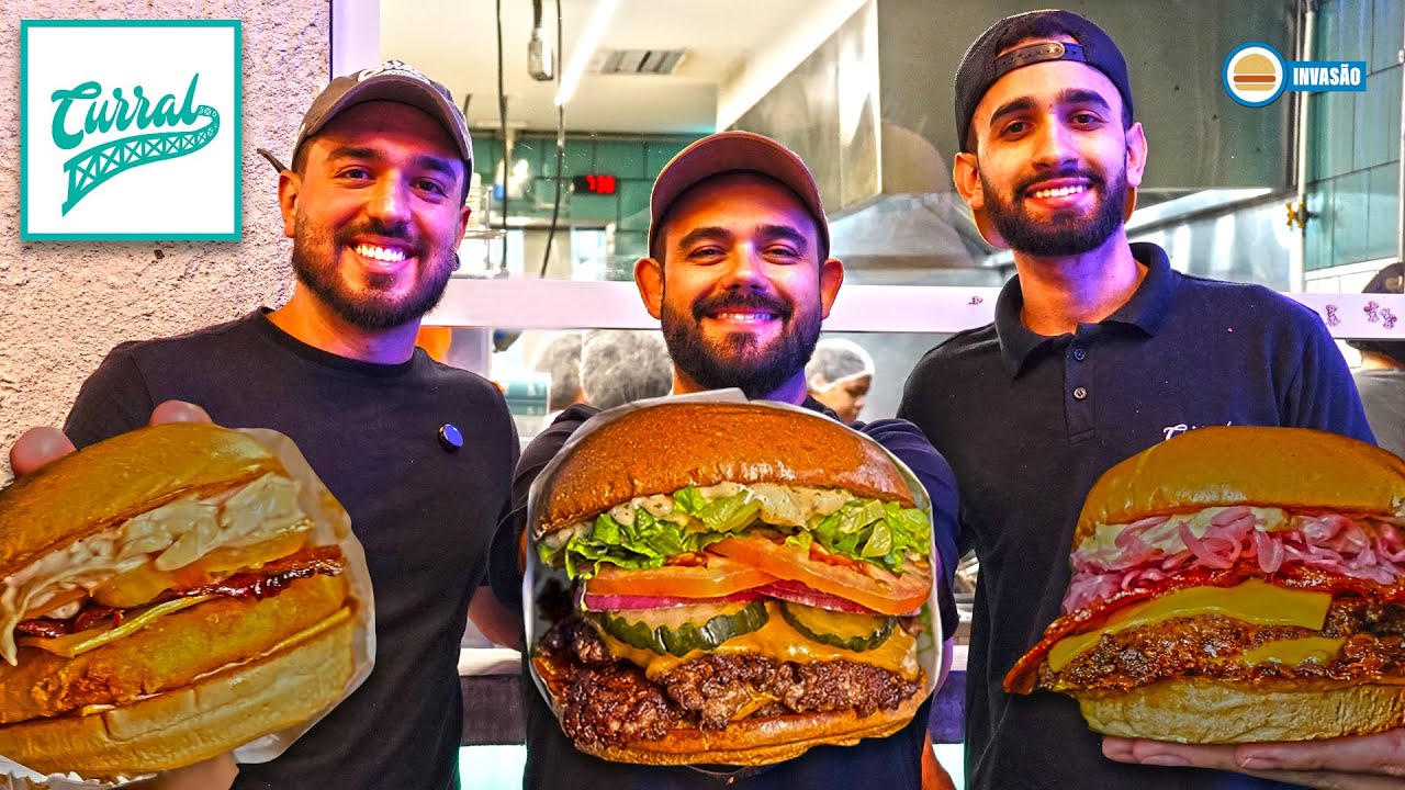 Baita Hamburgueria de Smash em Campina Grande/PB - Vendem 15 MIL burgers por mês - Invasão Curral
