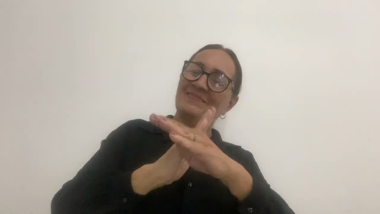 A cura em Libras