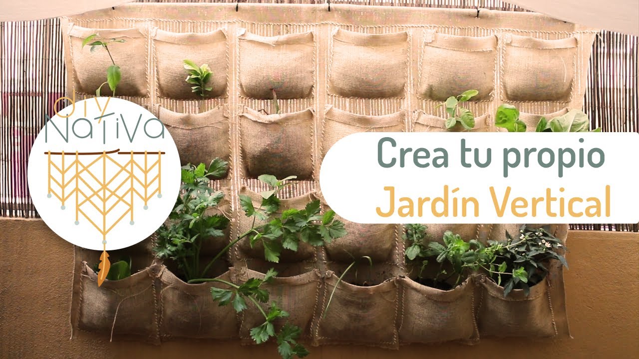 DIY Jardín o Huerto Vertical | Fácil y 100% Ecológico