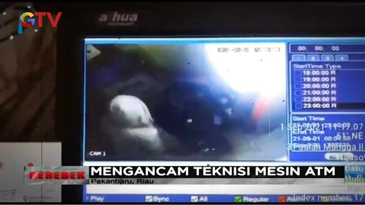Mengaku Utusan Bank, Perampok di Riau Kuras ATM Hingga Rp775 Juta #Gerebek 14/09