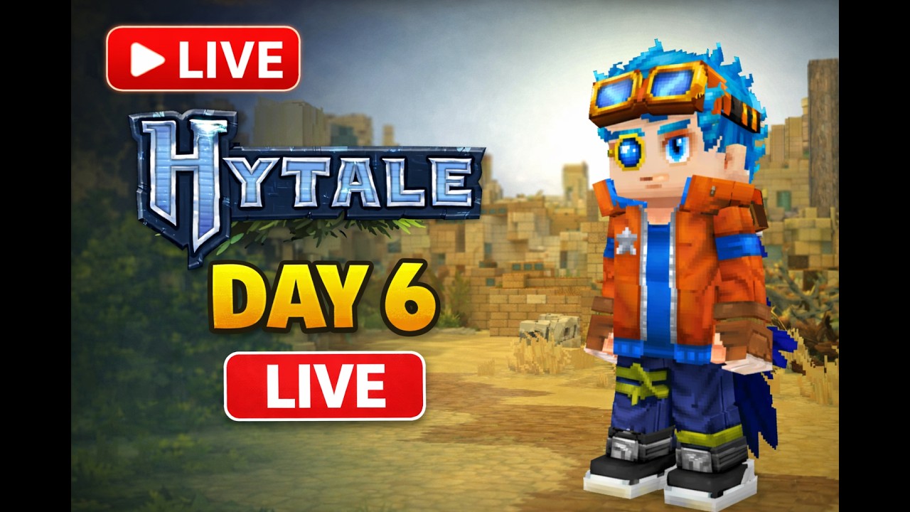 VOD DAY - 6 [Hytale] : Silent Stream