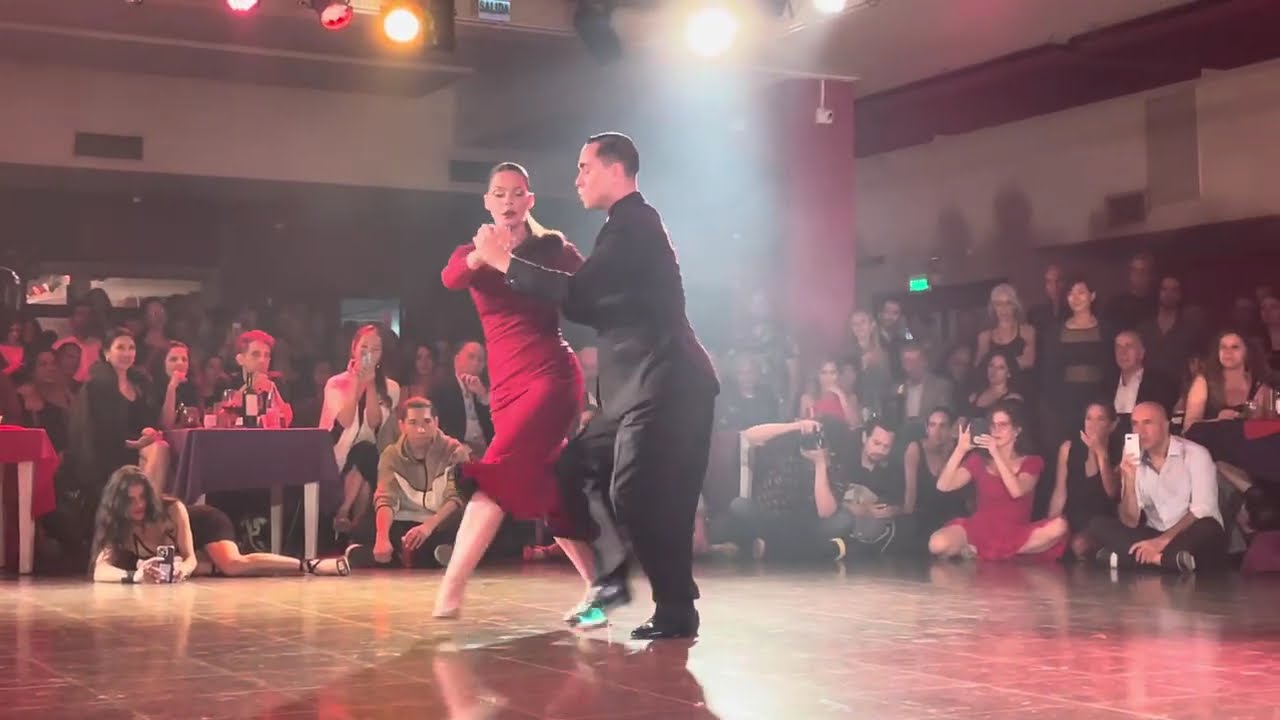 Suyay Quiroga and Jonny Carvajal @ La Viruta's 30-Year Anniversary Celebrations, 9/27/24 #tango 🔔❤️