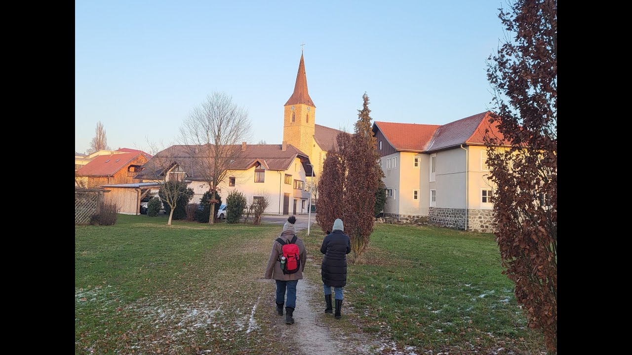 🥾🚁Dji Neo🇦🇹Natternbach am Stefanitag Navigation 2mal abgestützt 26.12.25.