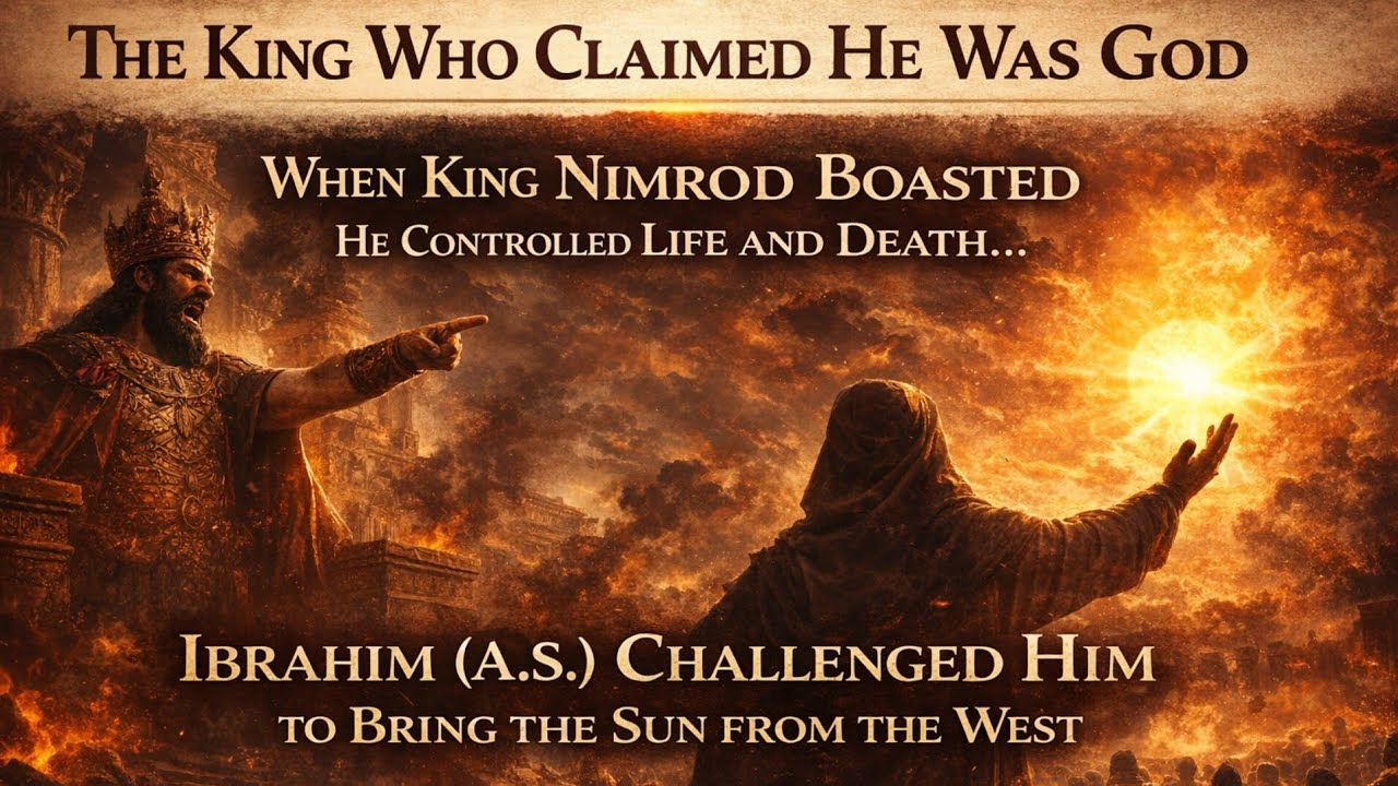 “Nimrod vs Ibrahim (A.S.) | The King Who Claimed He Was God | Learn English Through Stories” 🔥