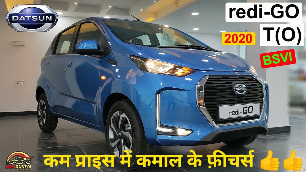BOLD NEW DATSUN redi-GO T(O) 2020 TOP MANUAL & AMT AUTO COMPLETE DETAILED REVIEW 🔥🔥