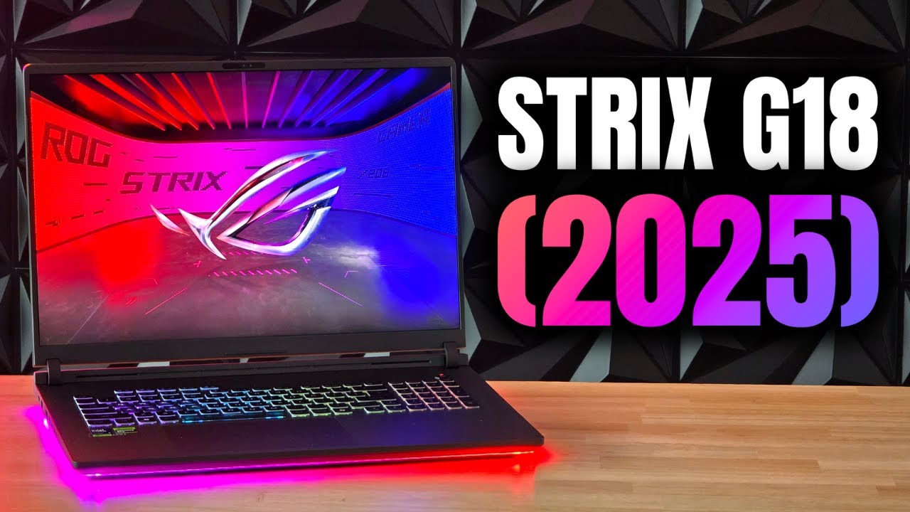Asus ROG STRIX G18 (2025) REVIEW - Gaming Laptop, or Portable DESKTOP? (18