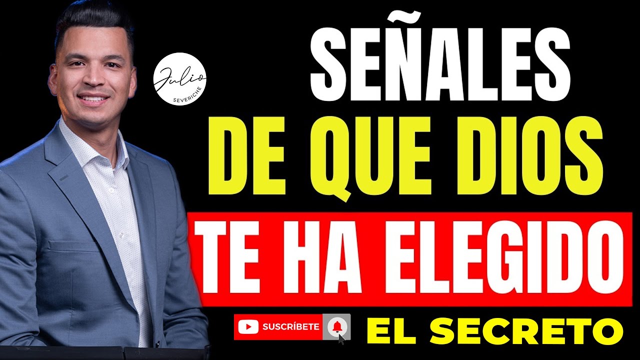 😭Señales QUE DIOS😭TE HA ESCOGIDO, estas EN EL PLAN DE EL/ INGLES ESPAÑOL-Pastor Julio Severiche 465
