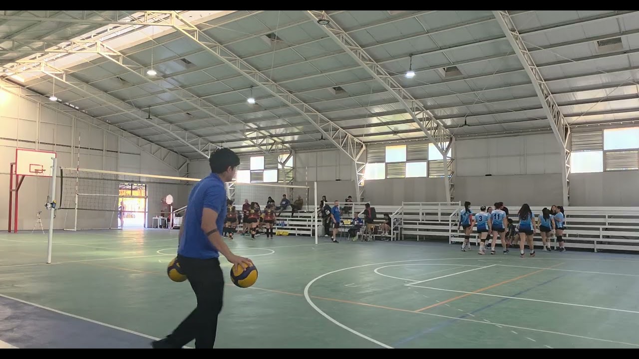 Primer set.   Olimpia  vs  chaimas