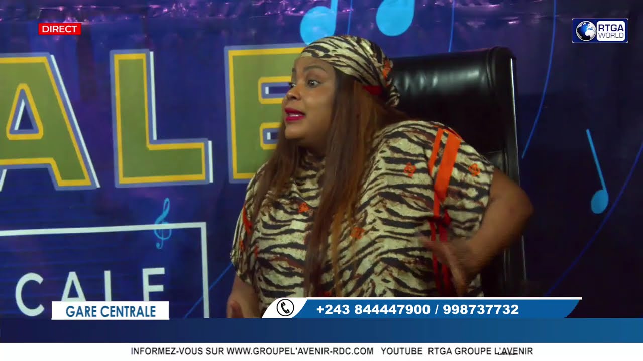 GARE CENTRALE_ FIFI SIWA RECOIT NEGRO DIMARIA, JDT MULUPWE ET MAMAN MBILIA BEL