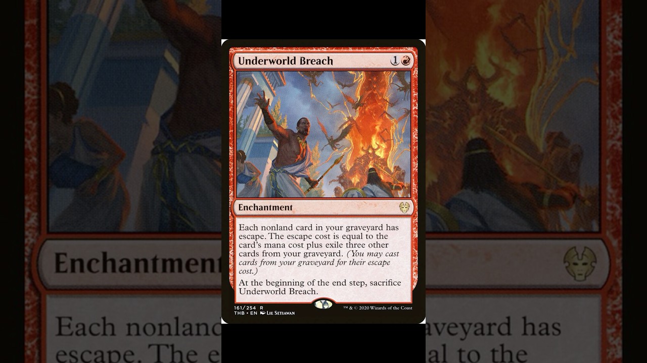 Победа с Underworld Breach объясняется за 2 минуты&hellip; #mtgcommander #commander #magicthegathering