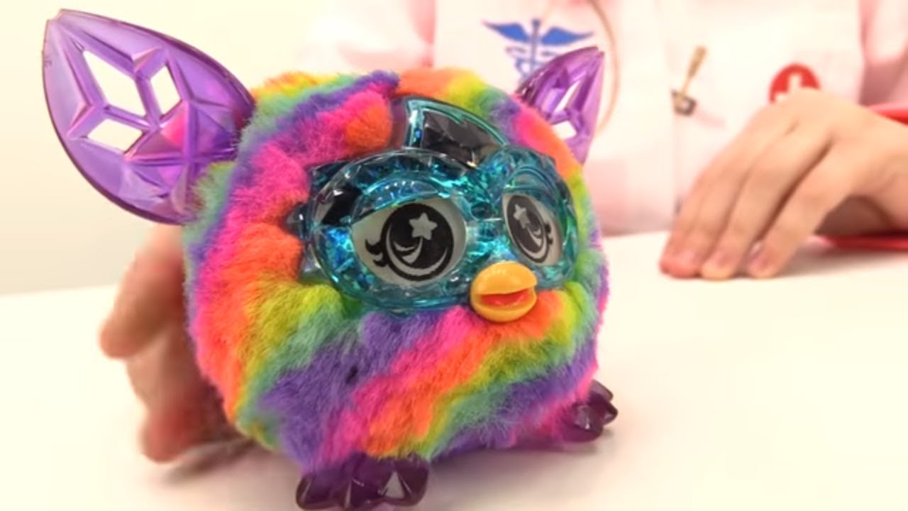 Мультики с игрушками: Лечим грушки Ферби. Видео для девочек