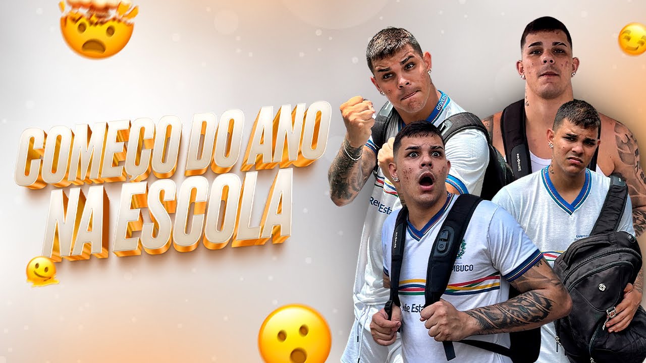 COMEÇO DO ANO NA ESCOLA