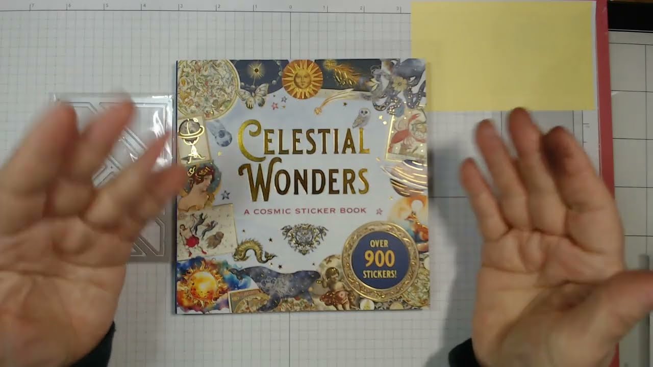 #flipthroughfriday  - Celestial Wonders Sticker Book off Amazon - Host: @GwenTheTrashWitch