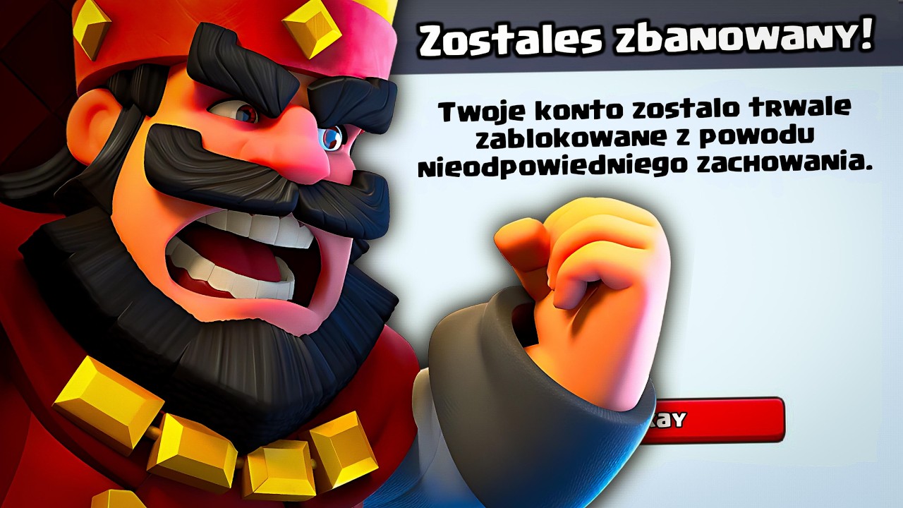 12 Rzeczy za Które Dostaniesz BANA w Clash Royale