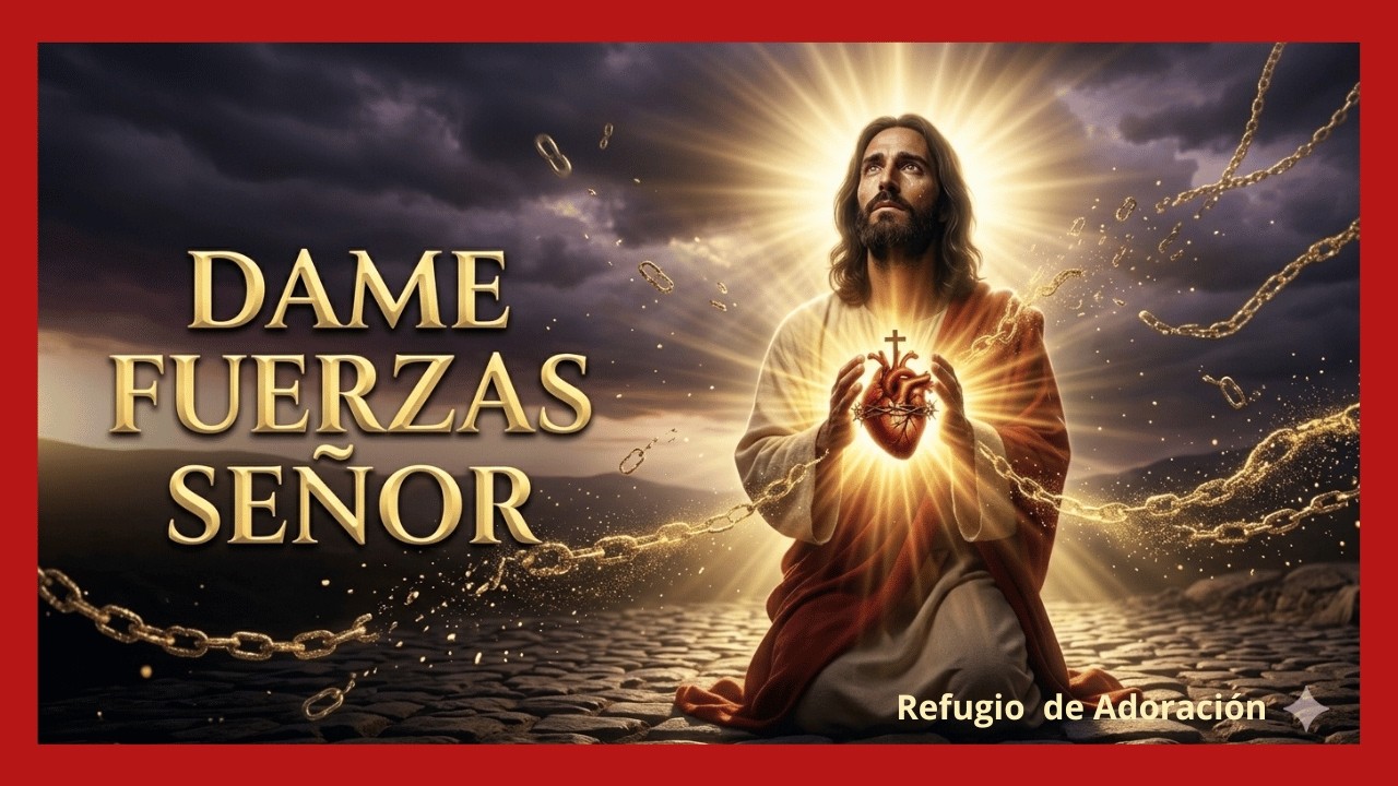 Señor, Dame Fuerzas para Seguir 🙏 Canción Católica de Oración | Música para Momentos Difíciles