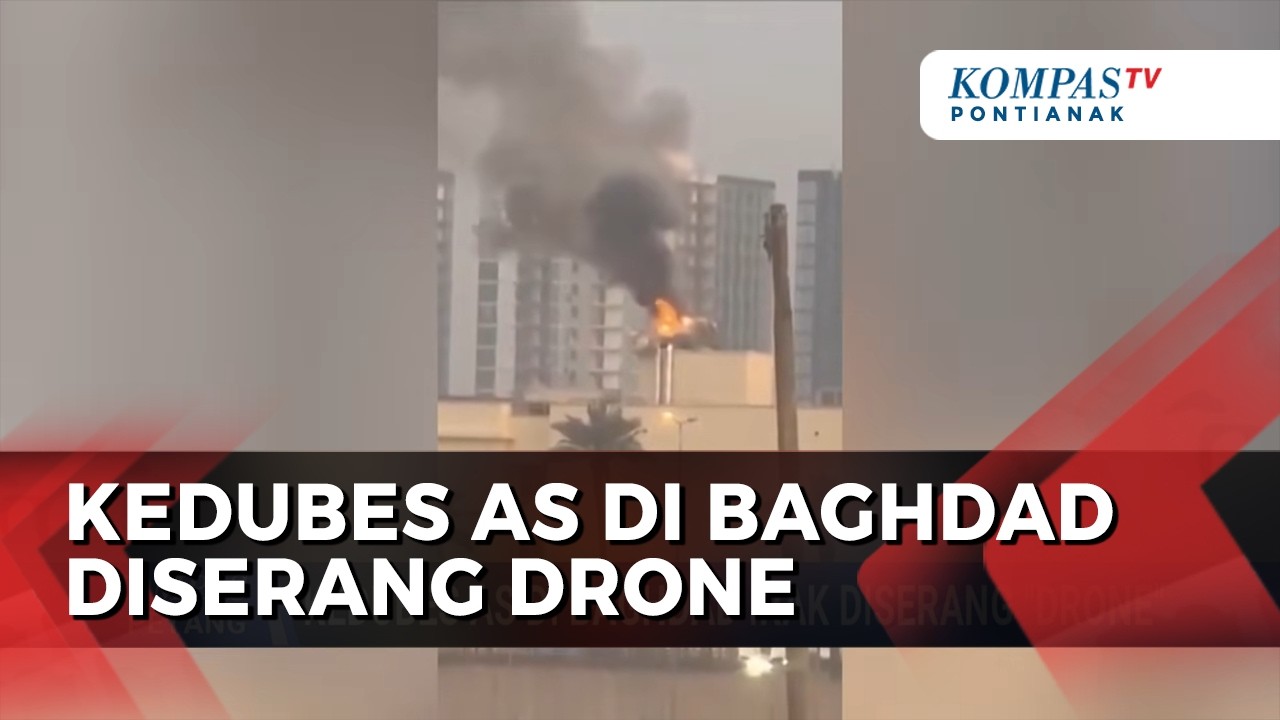 Kedubes AS di Baghdad Irak Diserang 