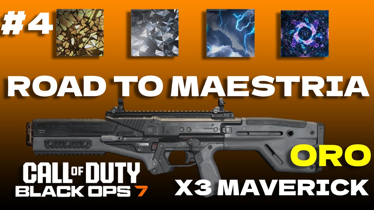 ROAD TO MAESTRIA #4 | X9 MAVERICK de ORO