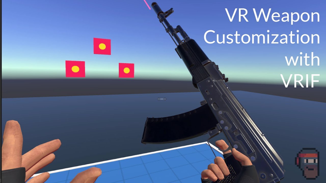 Creating and Customizing VR Weapons in VRIF