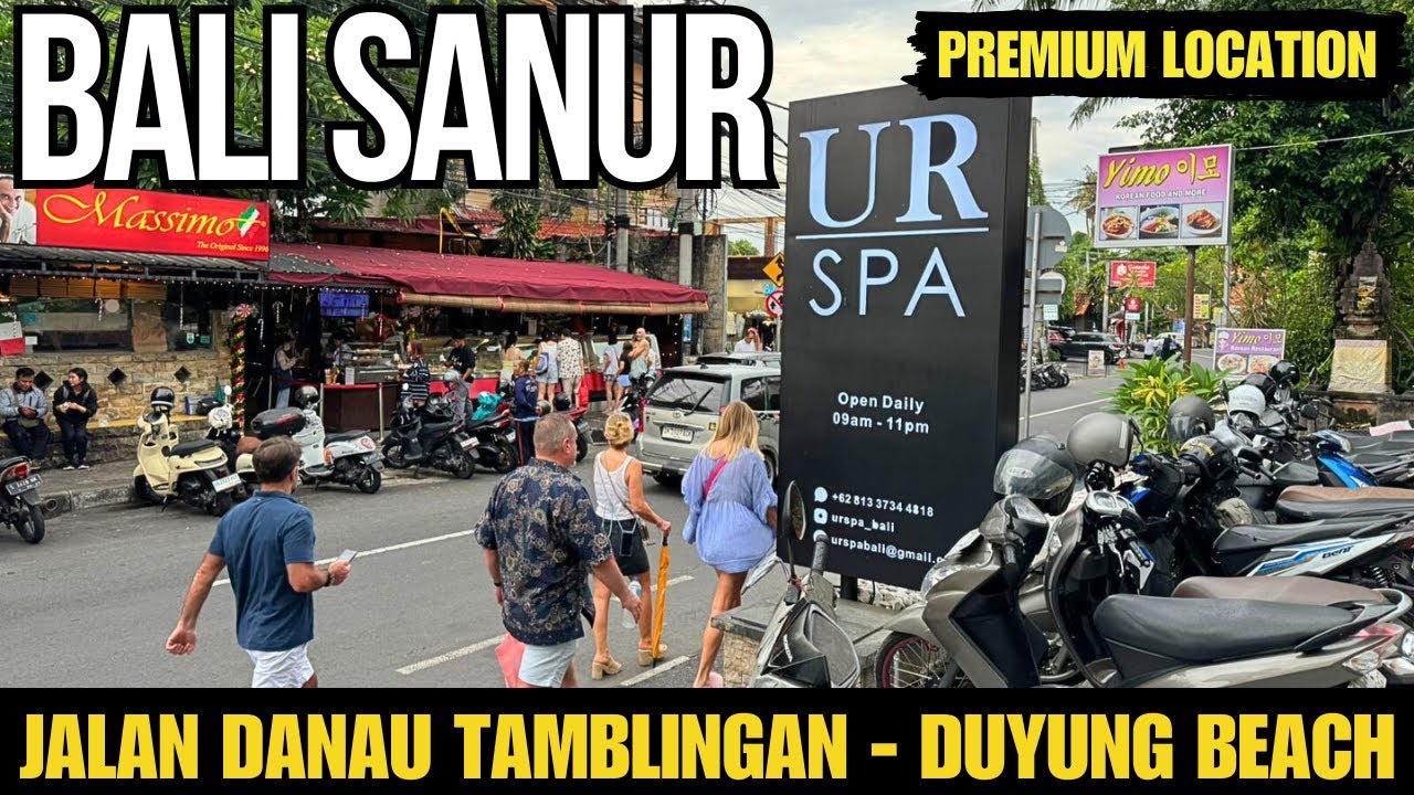 Bali Sanur Street Walking Tour Taday