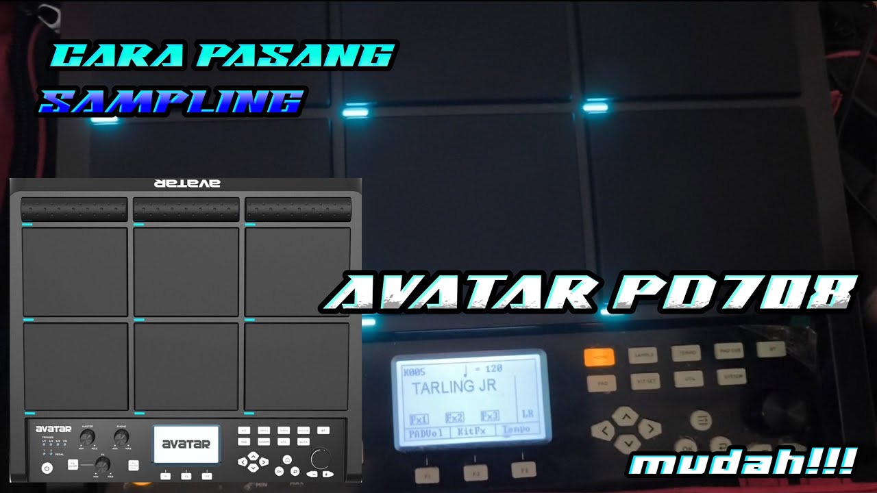 CARA MEMASUKAN SAMPLING AVATAR PD 708 TERBARU INDONESIA VERSION MUDAH DAN CEPAT