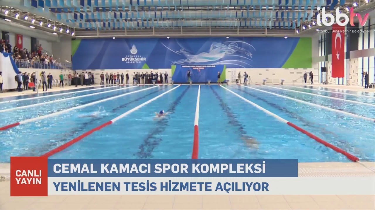 Kapasitesini genişletip, yenilediğimiz Cemal Kamacı Spor Kompleksi’nin açılışındayız.