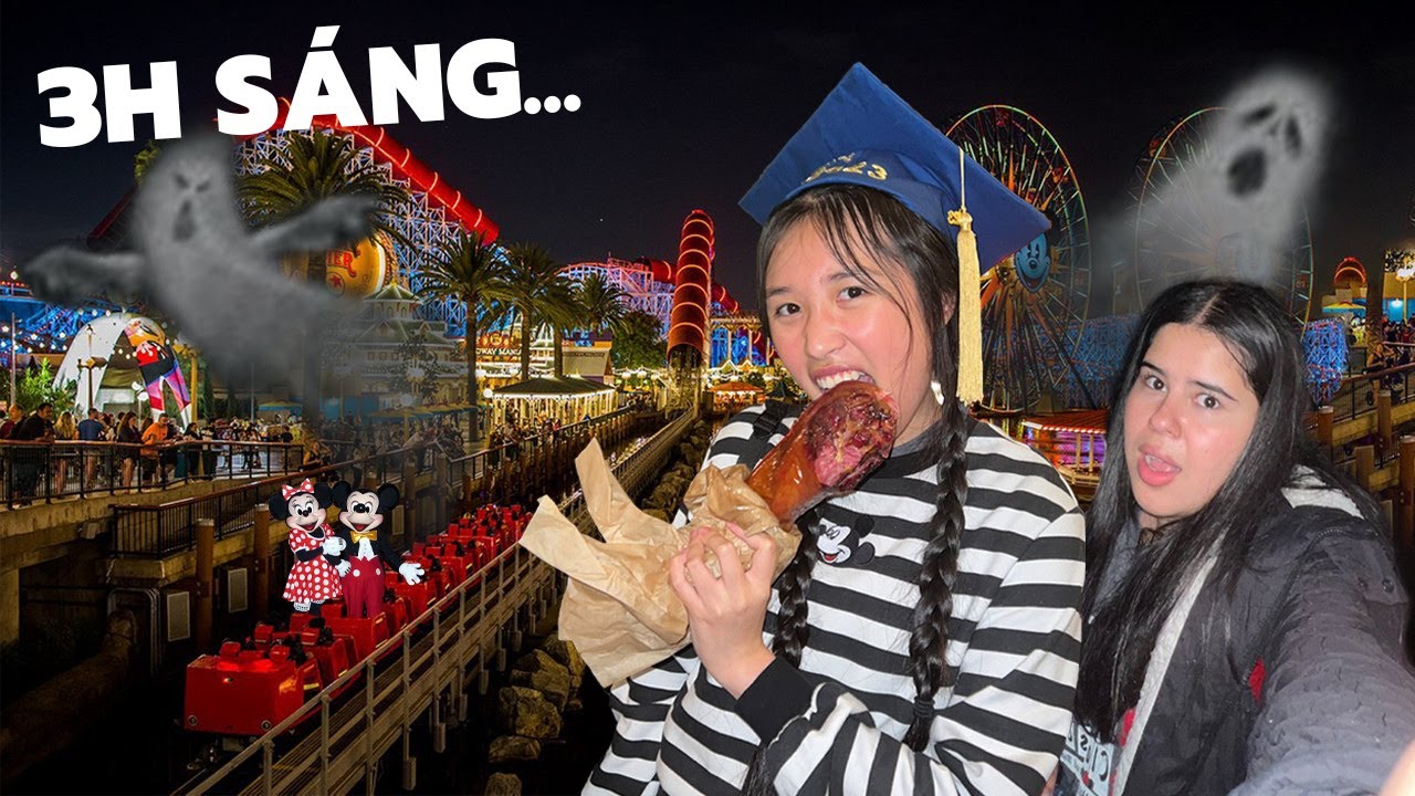 THỨC TỚI SÁNG Ở KHU VUI CHƠI?! (Với 40,000 Học Sinh)