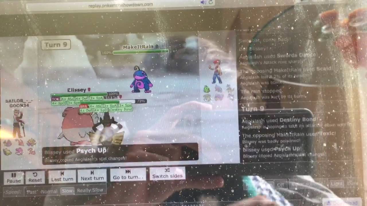 Me vs Carlitonsp (Pokemon Showdown)