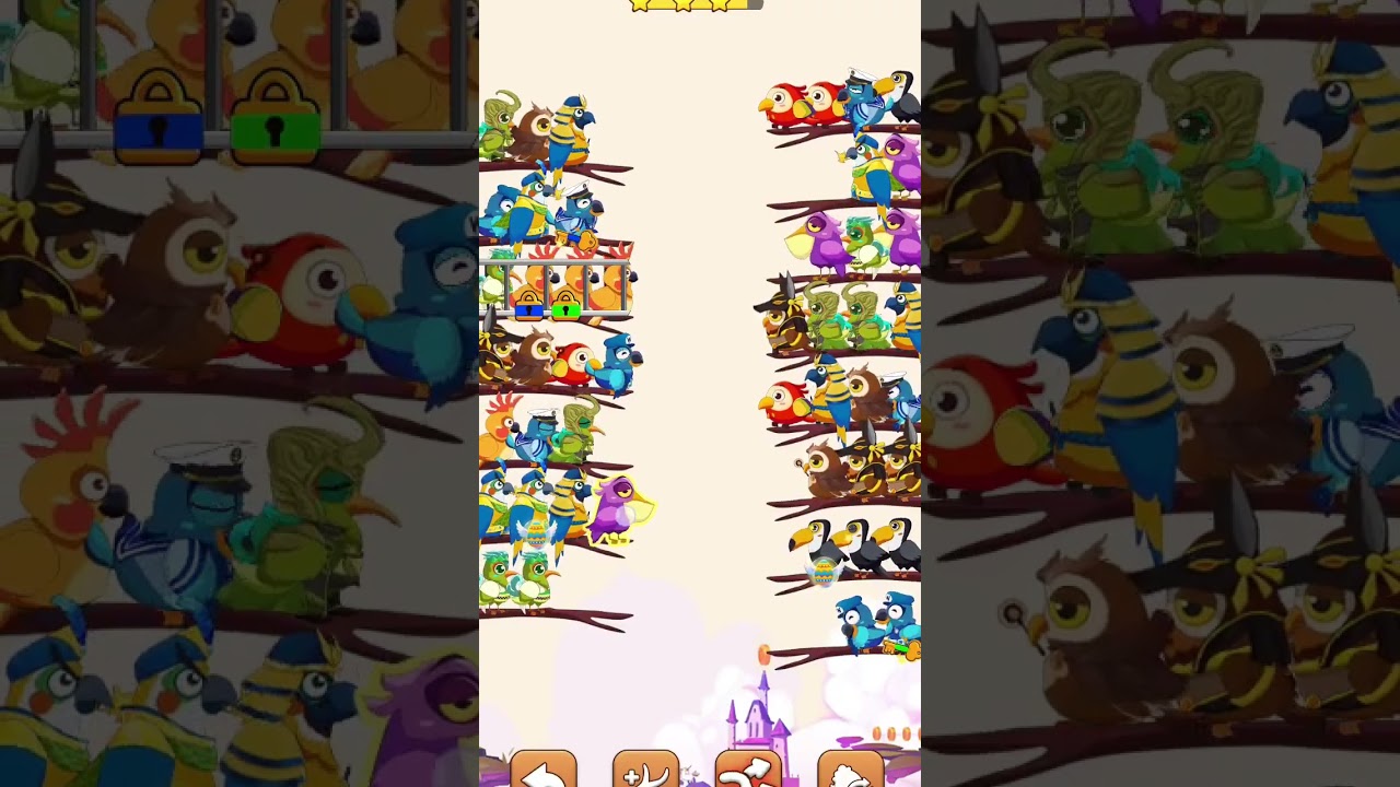 Bird Sort2 color puzzle 