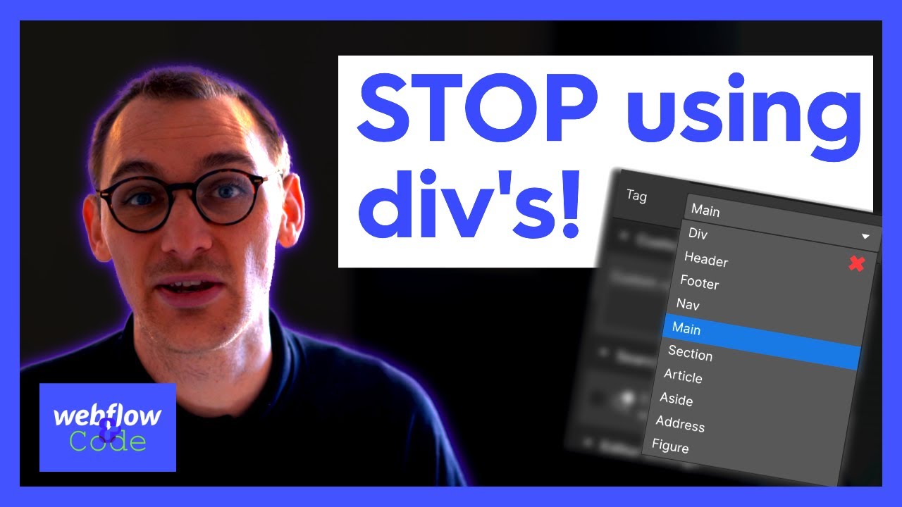 STOP USING DIV'S! (Use Sectioning Elements)