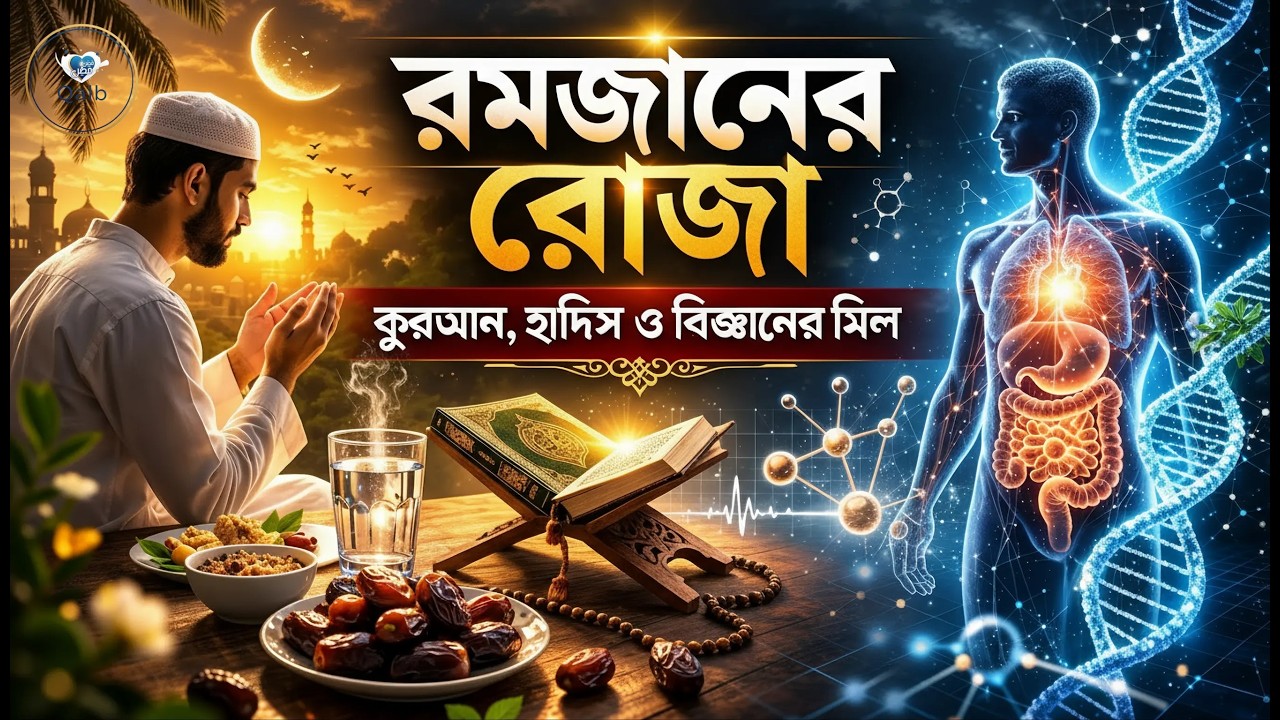 রোজা কি সত্যিই শরীরকে বদলে দেয়? নোবেলজয়ী গবেষণার অবাক করা সত্য! #ramadan2026