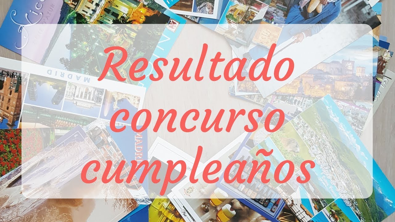 Resultado concurso cumplea&ntilde;os | CoucouJL