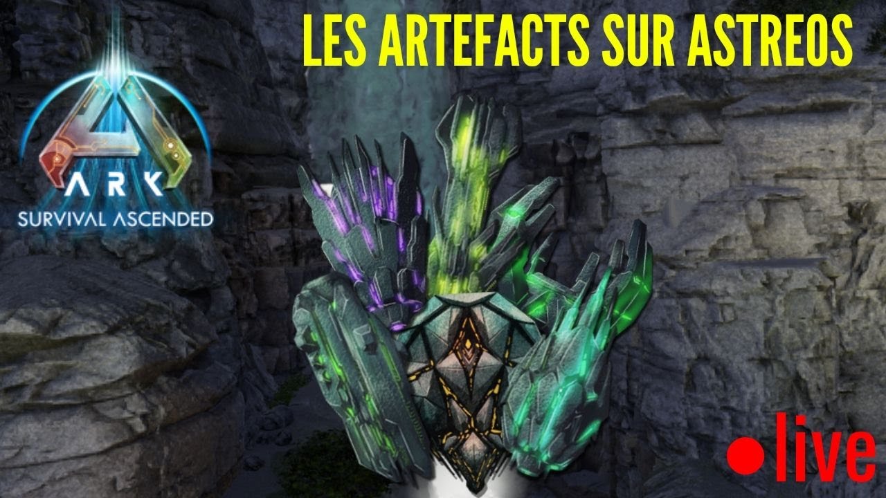 LIVE ARK Ascended : Chasse au ARTÉFACTS sur ASTREOS [fr] / live 6