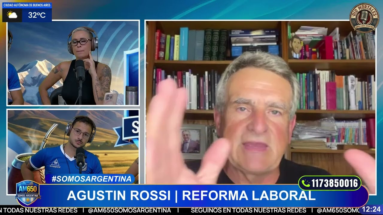 AGUSTÍN ROSSI | REFORMA LABBORAL | OID MORTALES