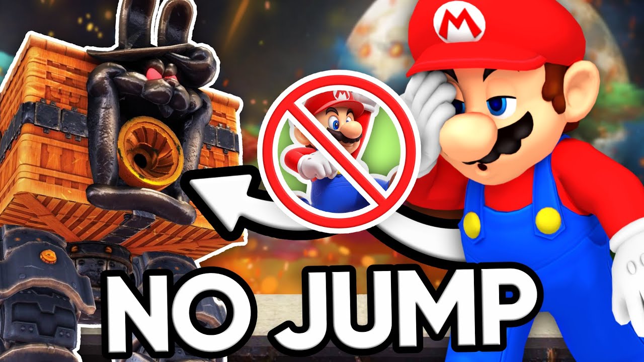 Die NERVIGSTE Challenge in Super Mario Odyssey! (No Jump Challenge)