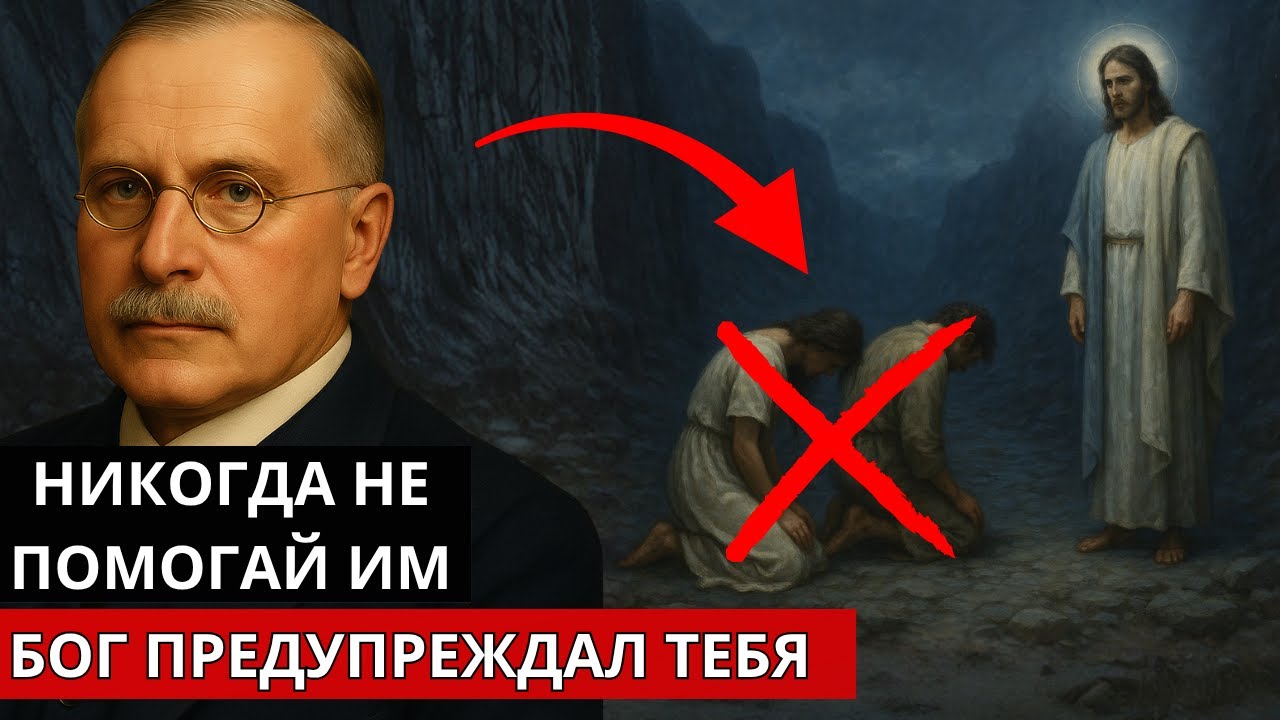 5 ЛЮДЕЙ, которым БОГ ЗАПРЕЩАЕТ тебе ПОМОГАТЬ (Так говорит Библия) | Карл Юнг