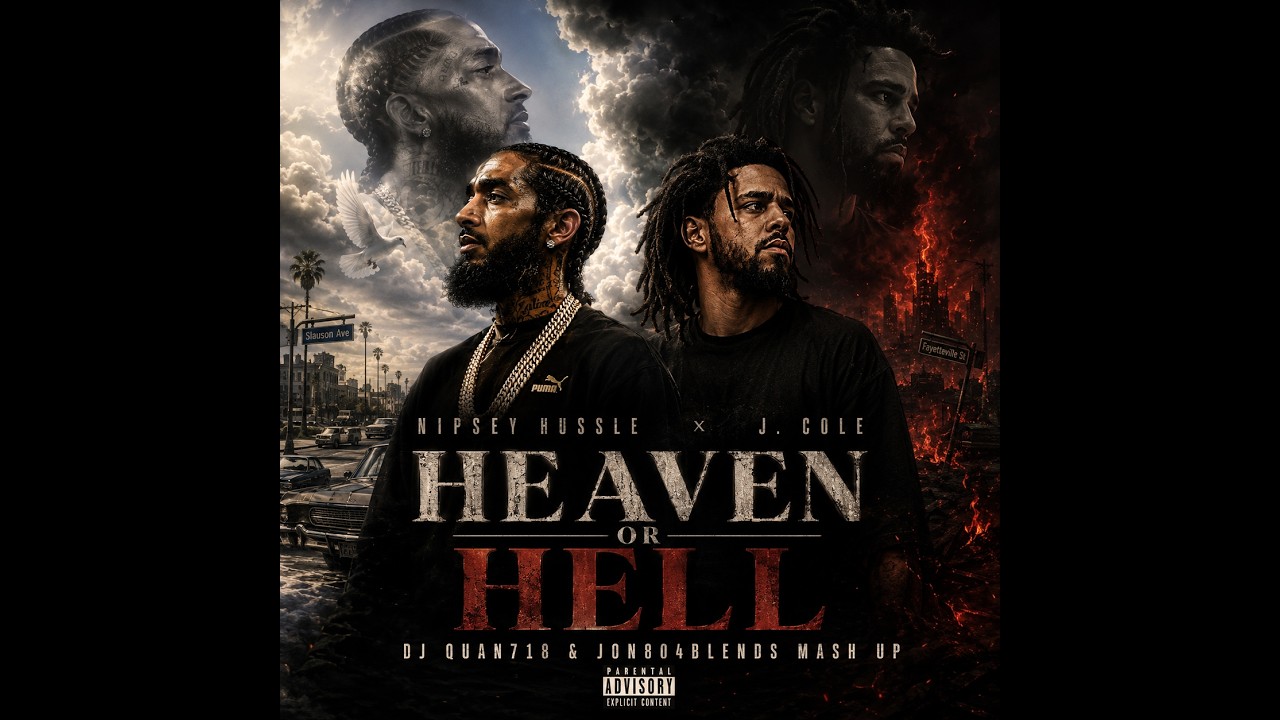Nipsey Hussle - Heaven or Hell (Ft. J. Cole & Guordan Banks) DJ Quan718 & Jon804 Blends #Remix