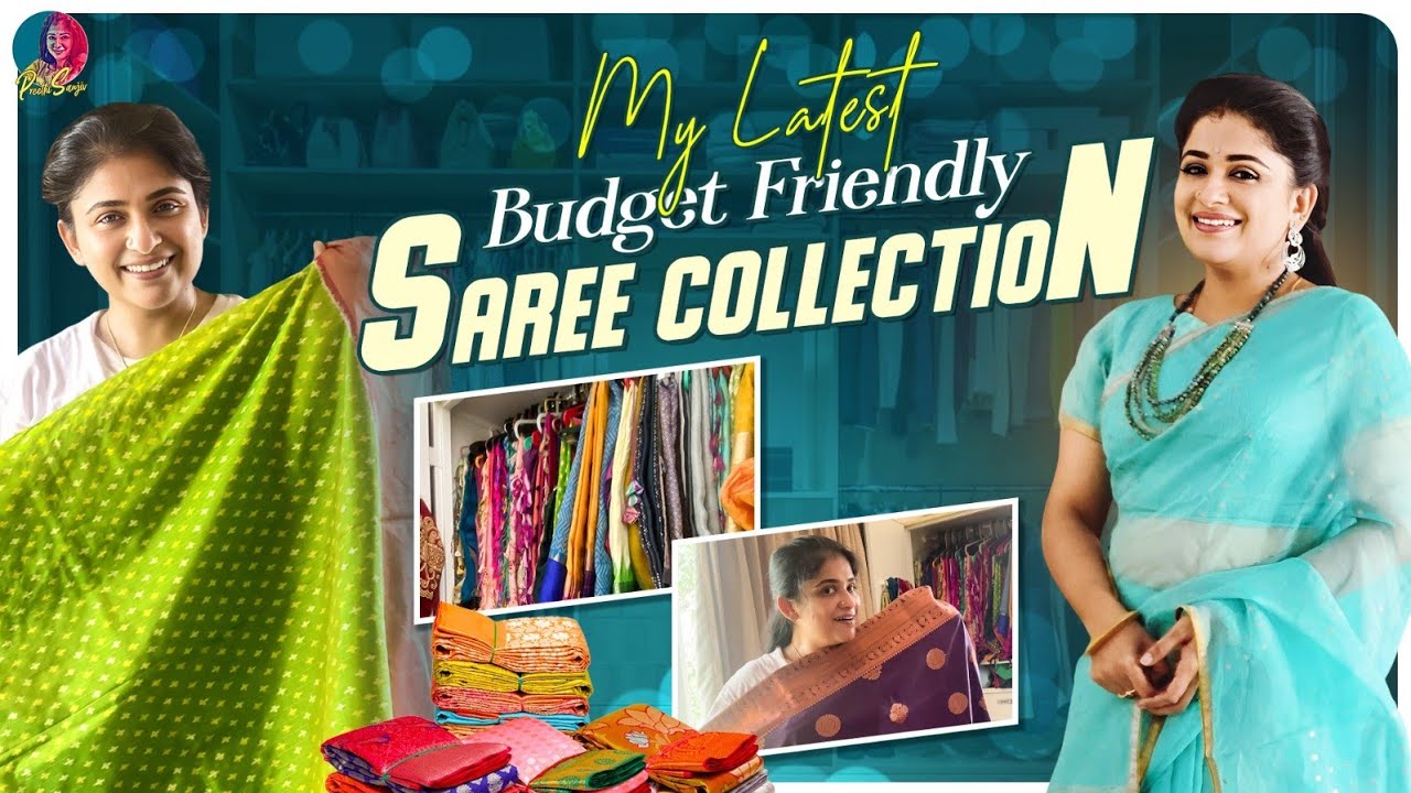 My Latest Budget Friendly Saree Collection | Preethi Sanjiv