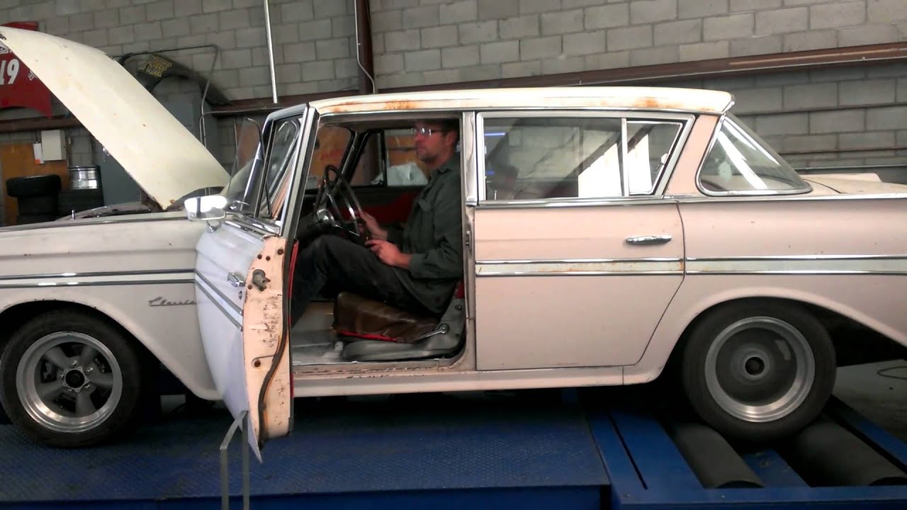 1961 Rambler on the Dyno