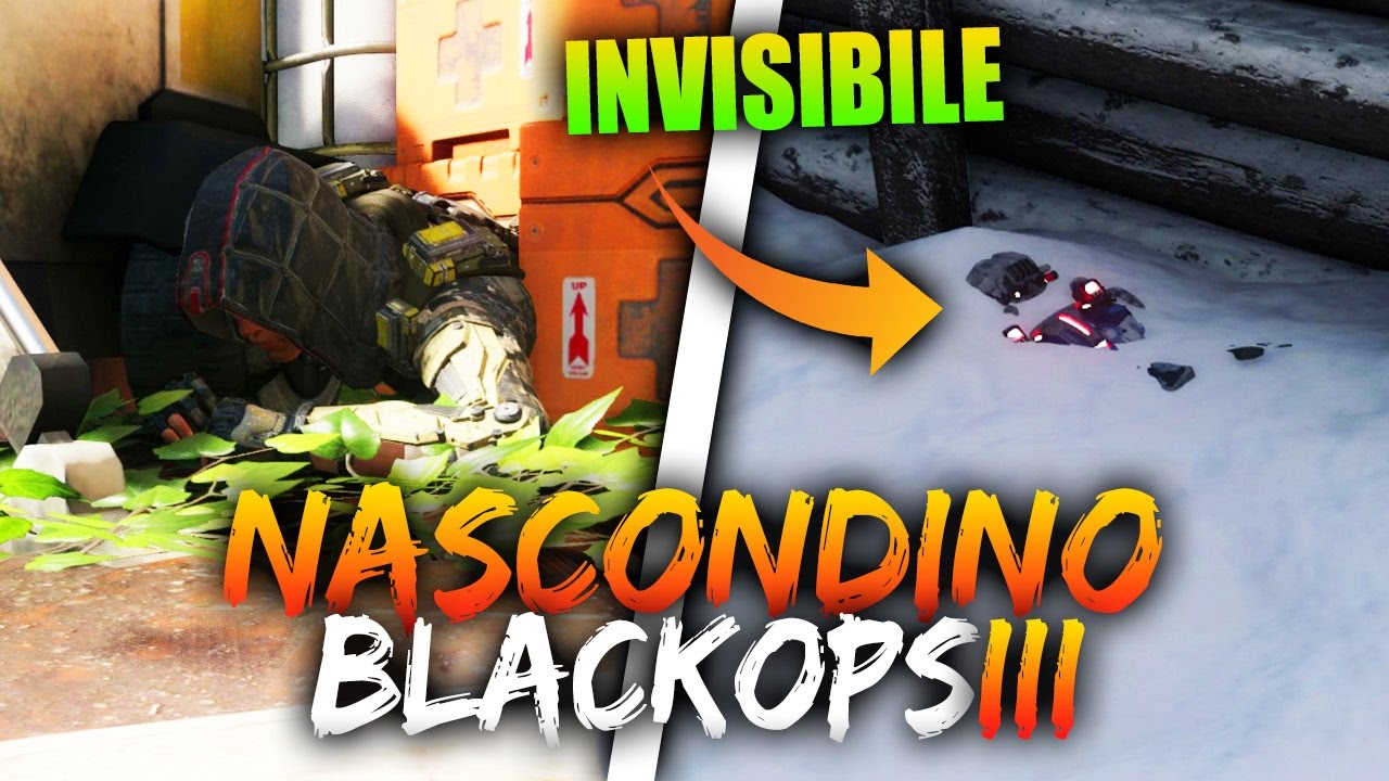 SI &Egrave; NASCOSTO SOTTO LA NEVE !? - NASCONDINO SU BLACKOPS3 [2a Giornata Torneo]