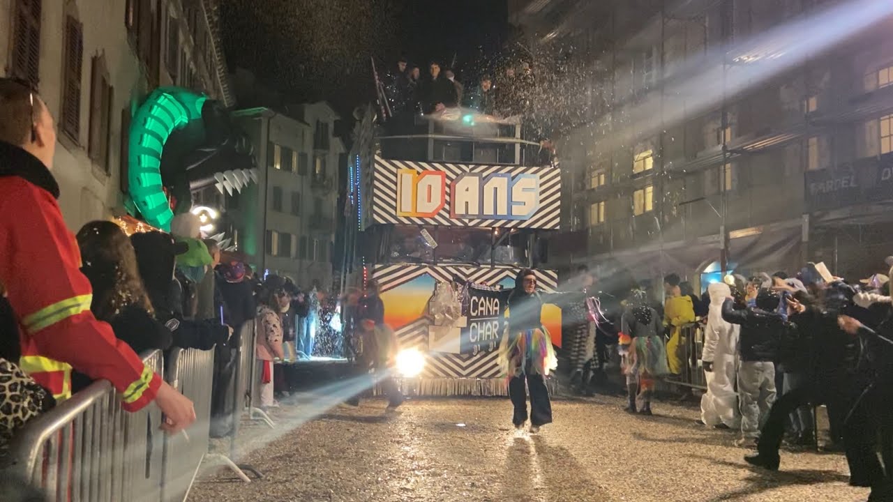 Carnaval de Sion 2025 - cortège de nuit