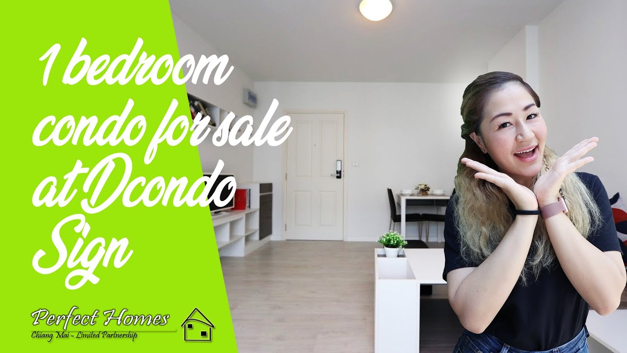 1 bedroom condo for sale at Dcondo SIGN - * 62,161 USD* Presented by Luna! #PerfectHomes #Chiangmai