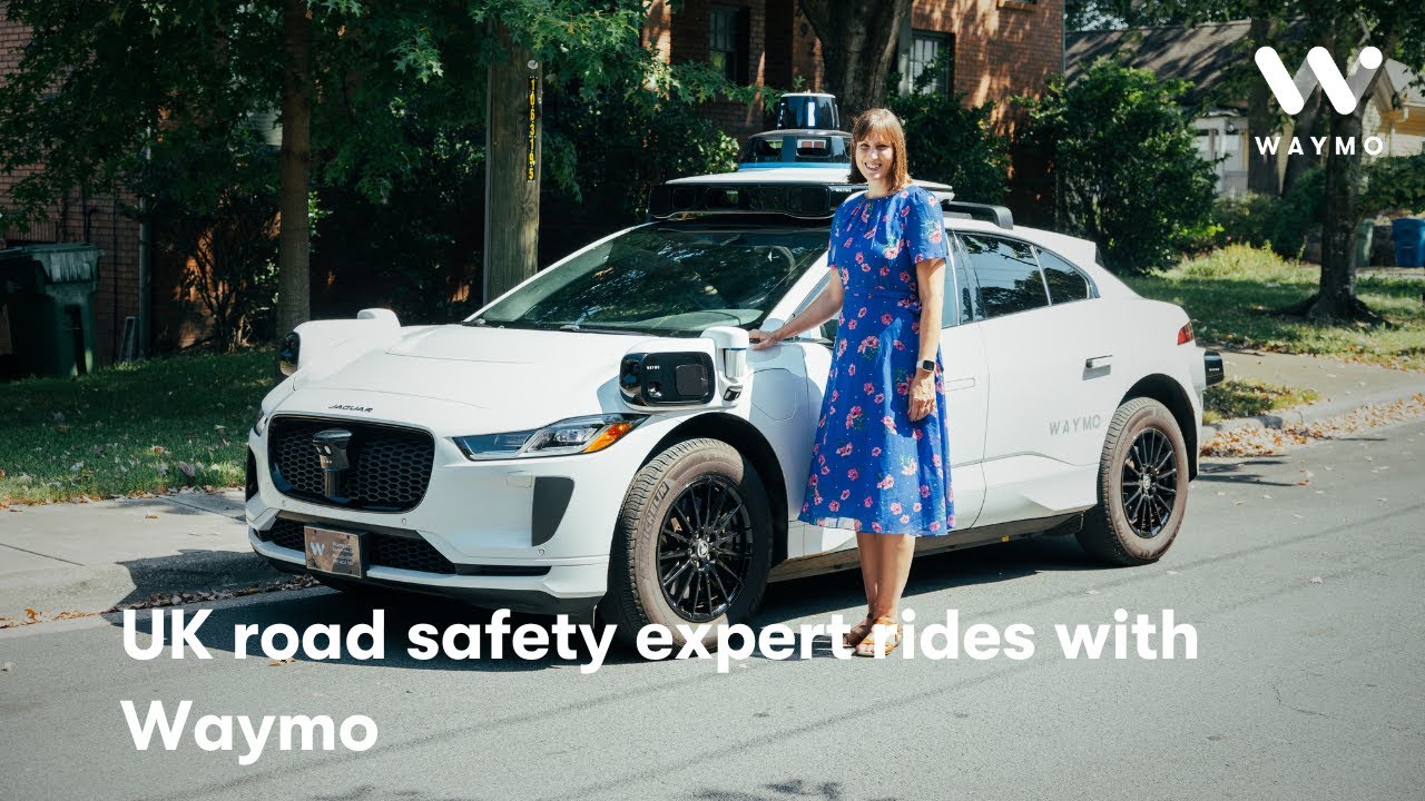 UK road safety expert rides with Waymo