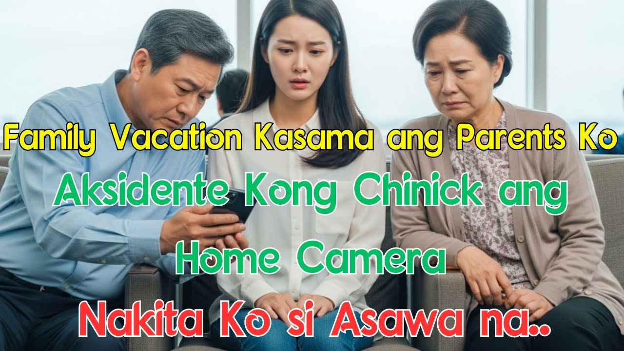 Family Vacation Kasama ang Parents Ko! Aksidente Kong Chinick ang Home Camera... Nakita Ko si