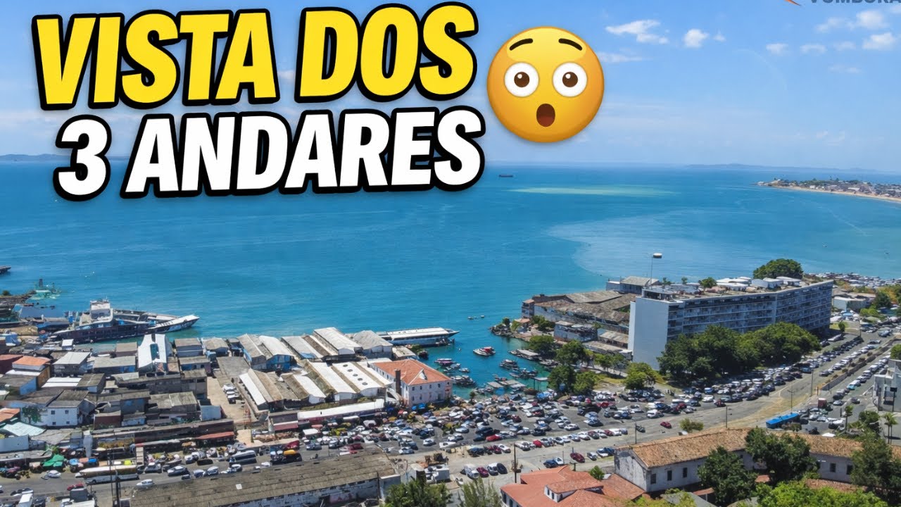 Shopping da Liberdade | Caminhada + Vista dos 3 Andares da Baía – Salvador 4K