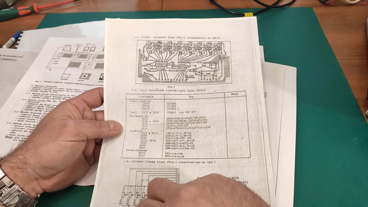 (293#) Wobulator  K-934  krótkie omówienie + pokaz rzadkich akcesoriów.