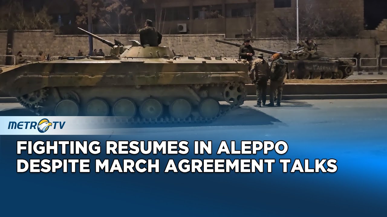 Curfew Imposed In Aleppo After Renewed Clashes With SDF