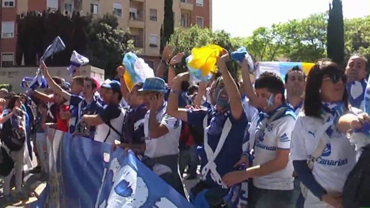 RESUMEN VIAJE A VALENCIA Y DESCENSO DEL C.D. TENERIFE EN MESTALLA 